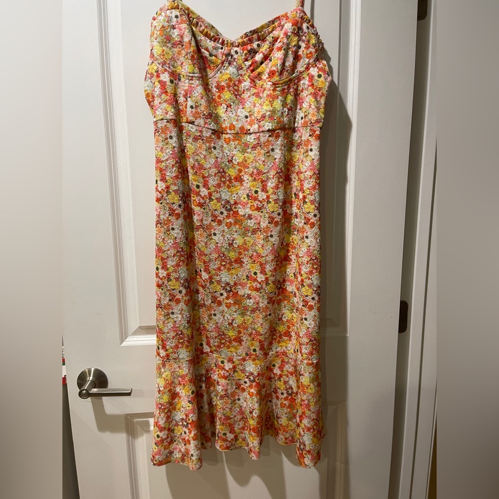 Hutch/ Anthropologie Floral strappy Dress